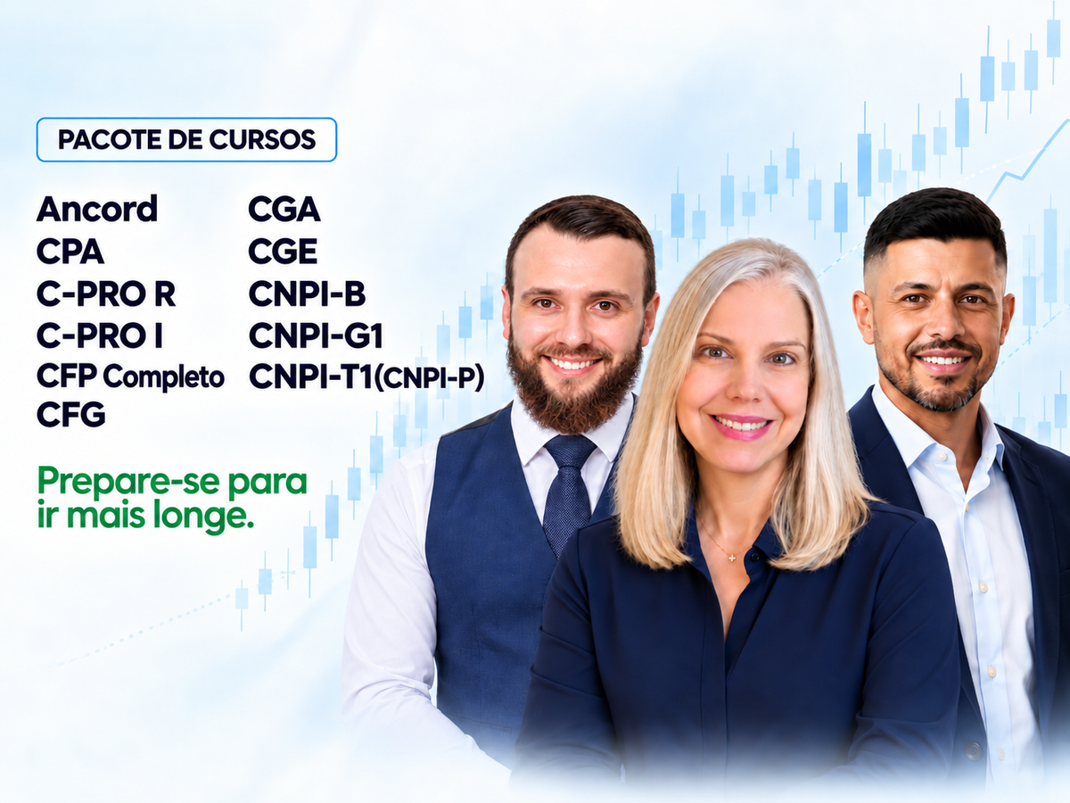 16 Cursos | Todas as Certificações Financeiras
