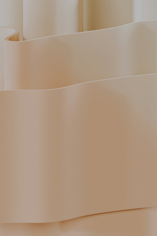 a close up of a roll of white paper