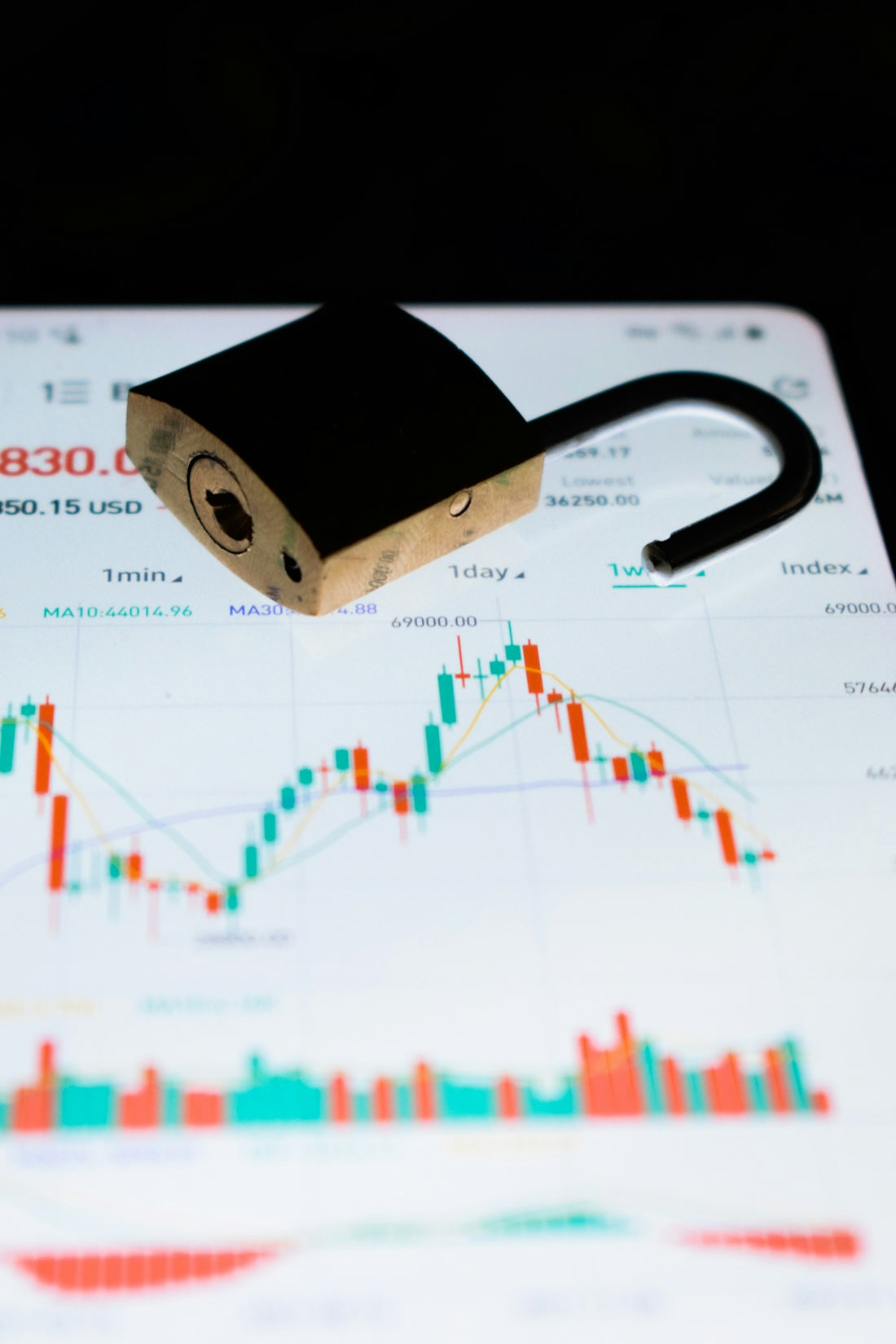 a close up of a small device on a table