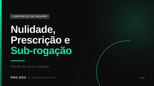 Prescrição em contratos de seguro: nulidade e sub-rogação