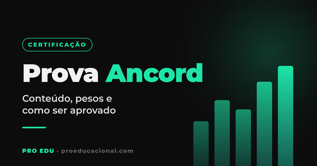 Prova Ancord: conteúdo, pesos e como ser aprovado