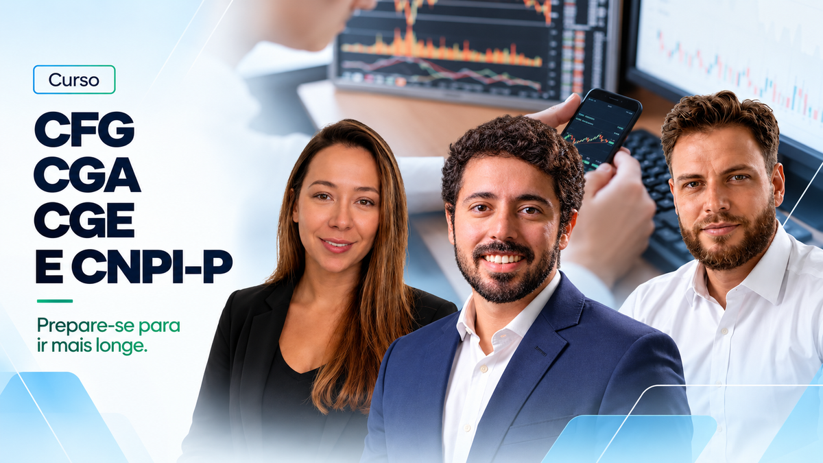 CFG, CGA, CGE e CNPI-P | Combo Gestor e Analista de Investimentos
